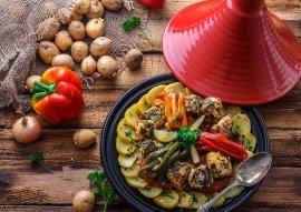 Moroccan Sardine Balls Tajin